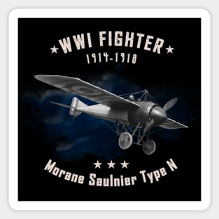 Morane Saulnier WWI Fighter aircraft Sticker